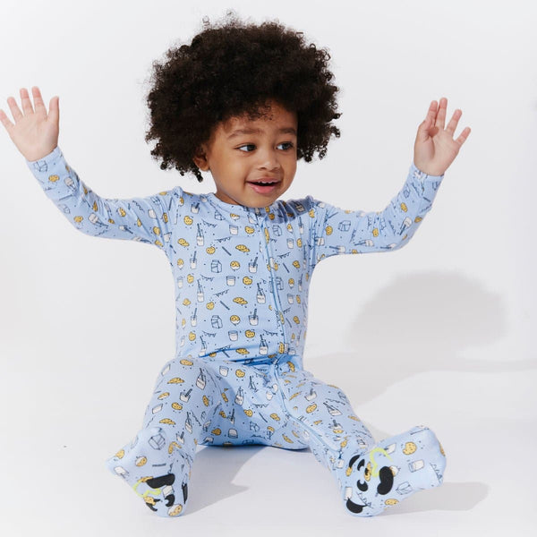 milk-and-cookies-blue-bamboo-convertible-footie-bellabu-bear - Sophia's Style The "All in One-sie"-1